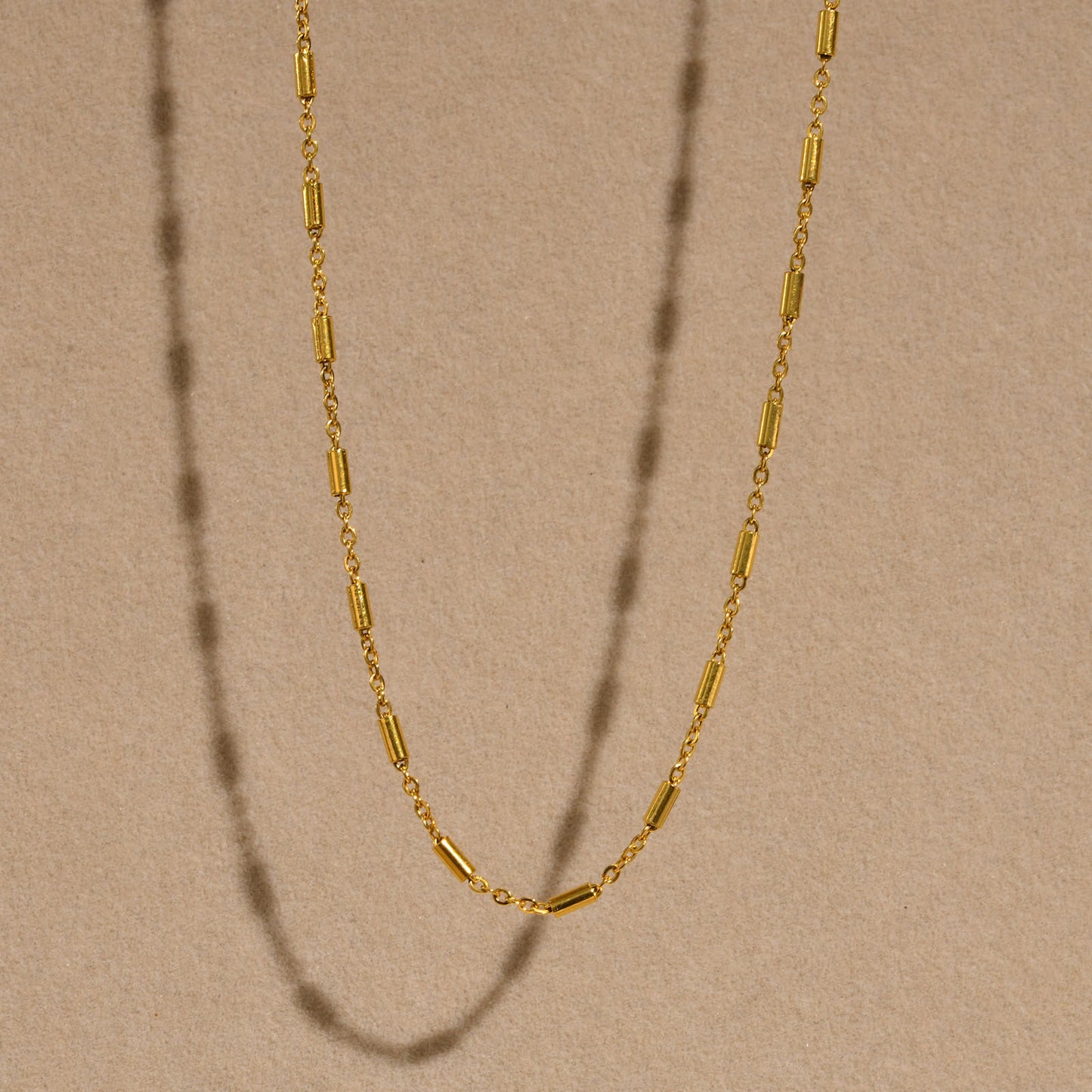 Slim Chain 18K Gold Plated Necklace