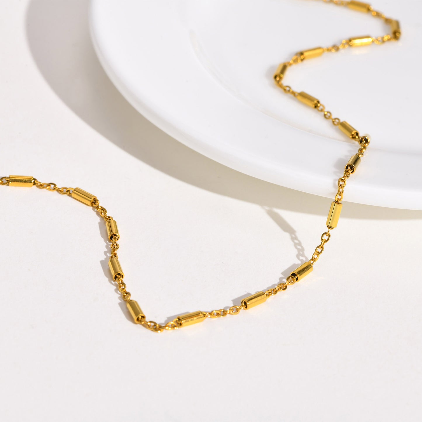 Slim Chain 18K Gold Plated Necklace