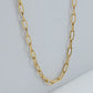 Stainless Steel Chain Gold Plated Necklace