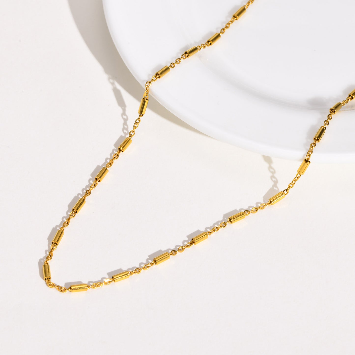 Slim Chain 18K Gold Plated Necklace