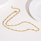 Slim Chain 18K Gold Plated Necklace